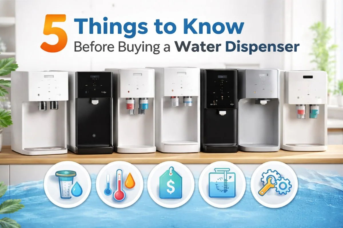 3 Bước Chọn Máy Dispenser Nước Hoàn Hảo Tại Singapore