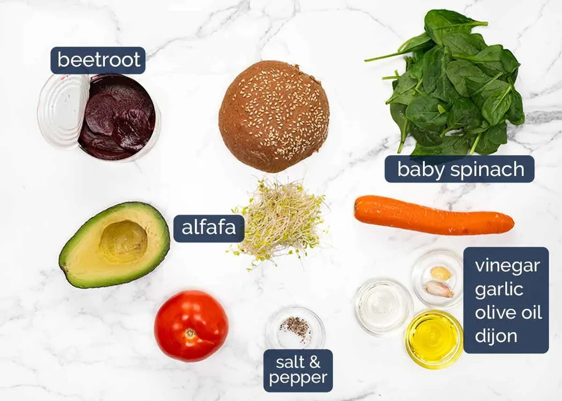 Bánh Mì Salad Rau Củ Ngon Miệng Đúng Chất