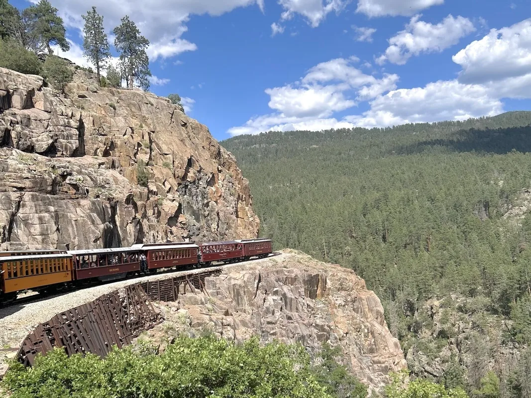 Exploring Wild Trails by Vintage Train