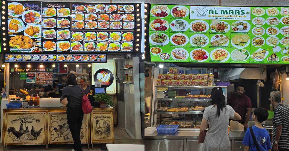 Coffee Shop Mới Toanh Có Ramen, Lok Lok 1 Đô & Nét Đặc Sắc Michelin Tại Toa Payoh