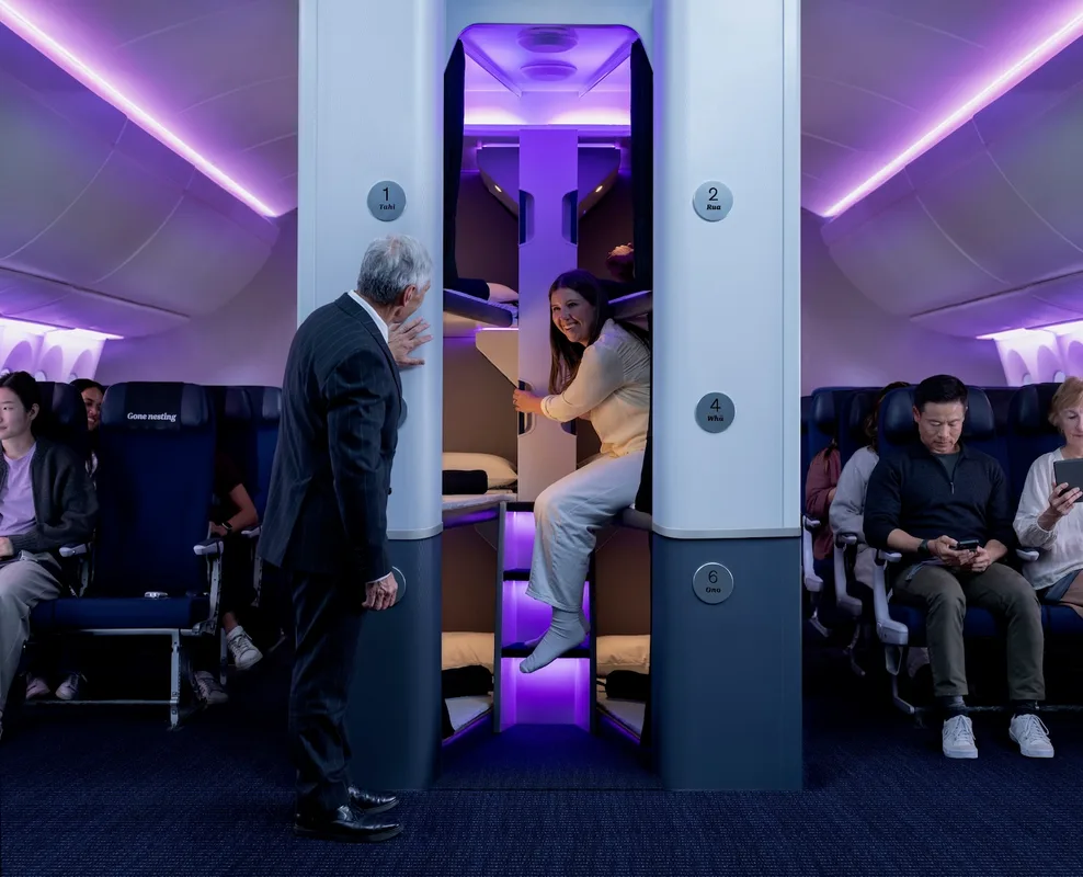 Giường Nằm Skynest Của Air New Zealand: Đặt Chỗ Từ Tháng 5 Năm 2026