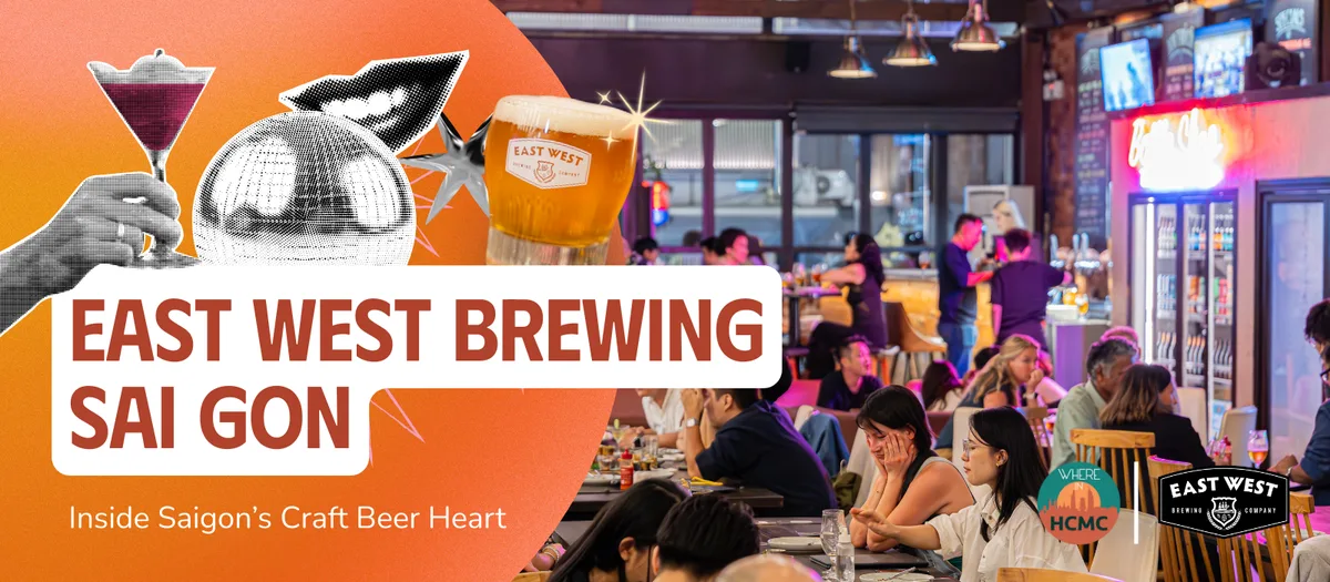 Khám Phá Không Gian Bia Thủ Công Tại East West Brewing, Sài Gòn