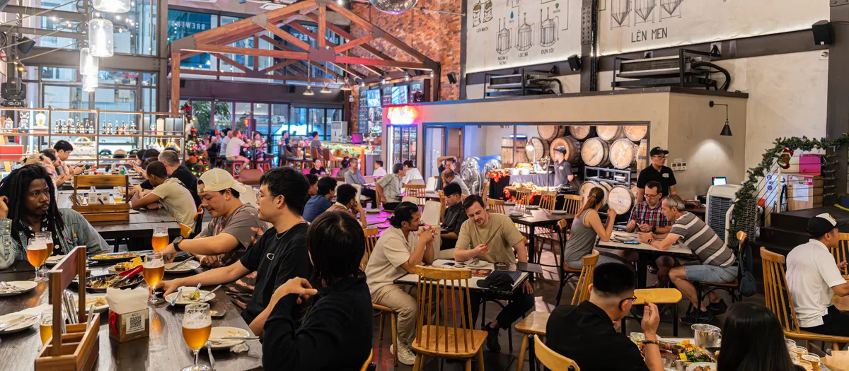 Discover the Craft Beer Space at East West Brewing, Saigon