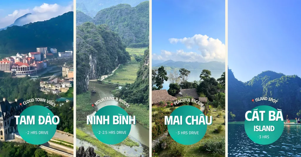 Khám Phá Những Điểm Đến Gần Gũi Từ TP.HCM & Hà Nội Trong Vòng 3 Giờ