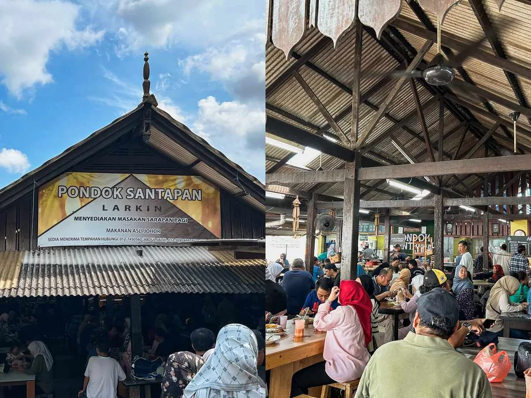 Pondok Santapan Larkin: Điểm đến ăn sáng nổi tiếng ở Johor Bahru
