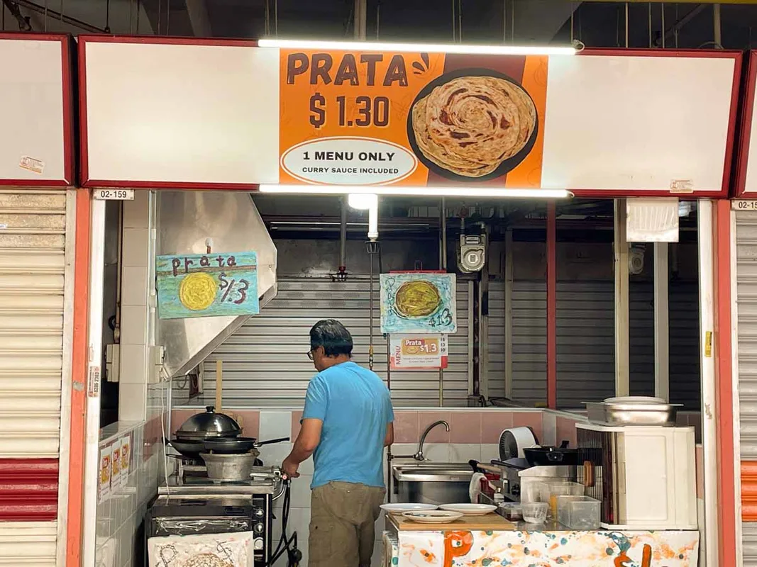 Prata $1.30: Discovering a Delicious and Affordable Dish in Singapore's Chinatown